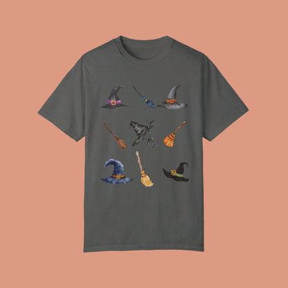 Witch Hats - Halloween - Garment-dyed T-shirt