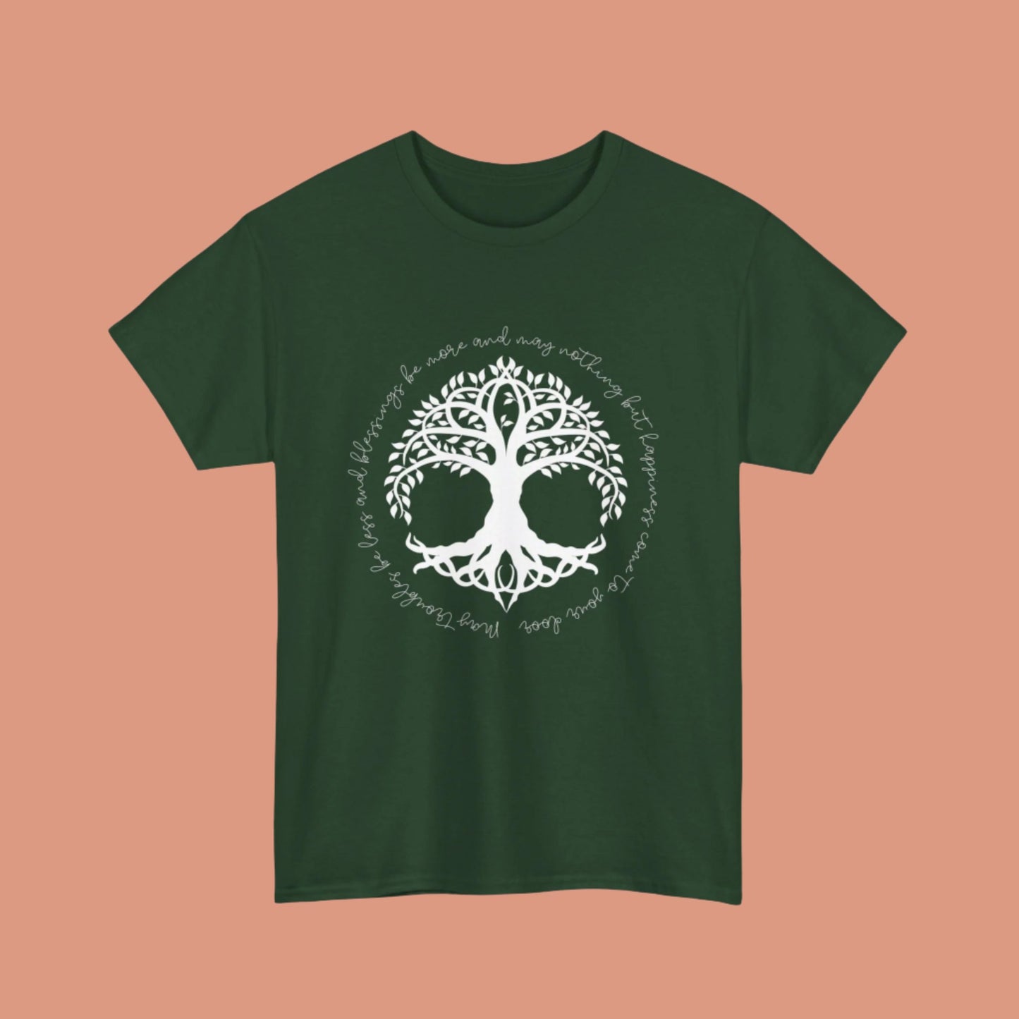 Celtic blessing | May troubles be less | Cotton T shirt Unisex