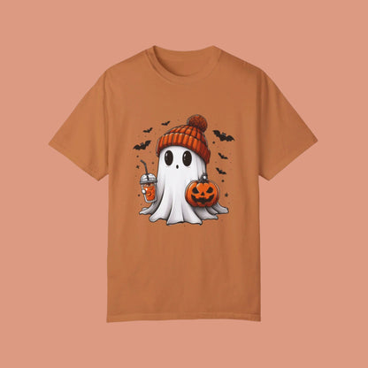 Halloween Ghost Comfort Colors® Shirt, Cute Ghost Shirt, Womens Halloween Shirt, Cute Fall Shirt, Spooky Season Shirt, Gift For Halloween