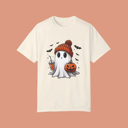 Halloween Ghost Comfort Colors® Shirt, Cute Ghost Shirt, Womens Halloween Shirt, Cute Fall Shirt, Spooky Season Shirt, Gift For Halloween