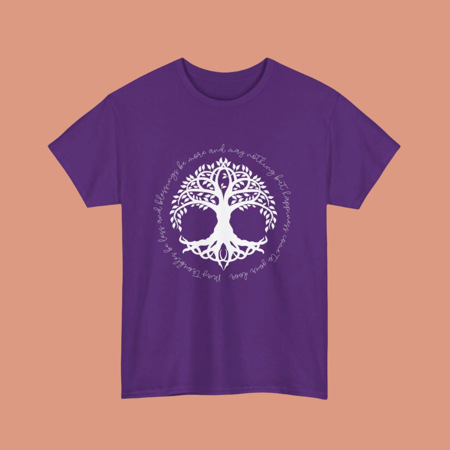 Celtic blessing | May troubles be less | Cotton T shirt Unisex