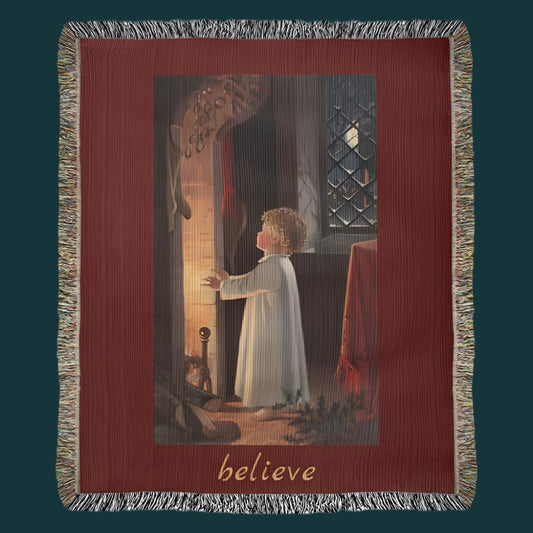 Believe - Heirloom Woven Blanket