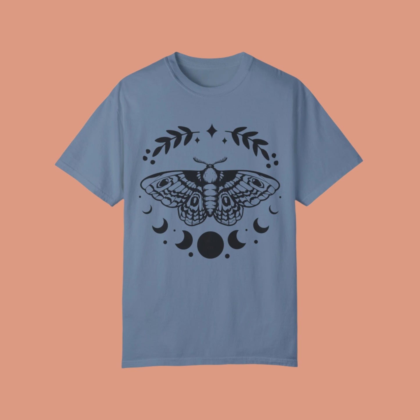 Moth & Moon | Celestial | Comfort Colors® | Unisex T shirt