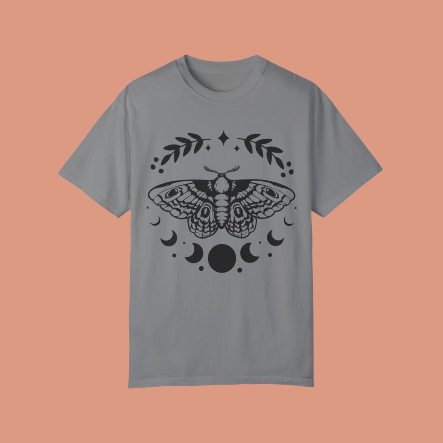 Moth & Moon | Celestial | Comfort Colors® | Unisex T shirt